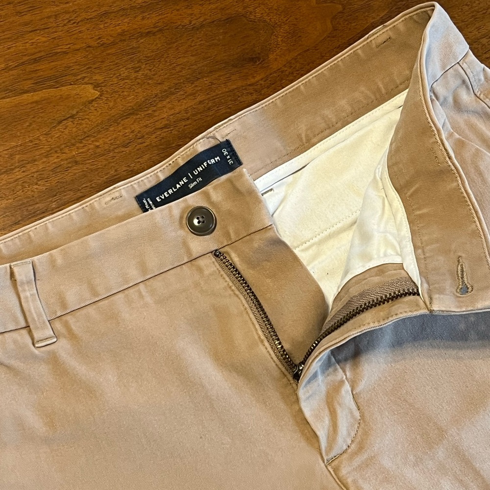 Everlane Men's Khaki Chinos